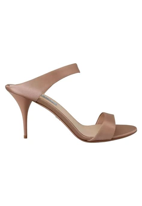 prada rose gold sandals|prada gold sandals heels.